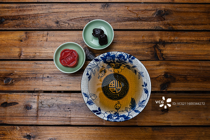 济南趵突泉大碗茶特写图片素材