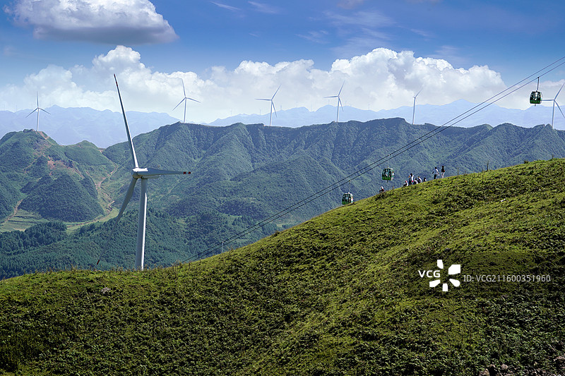 贵州省六盘水市阿西里西韭菜坪景区图片素材