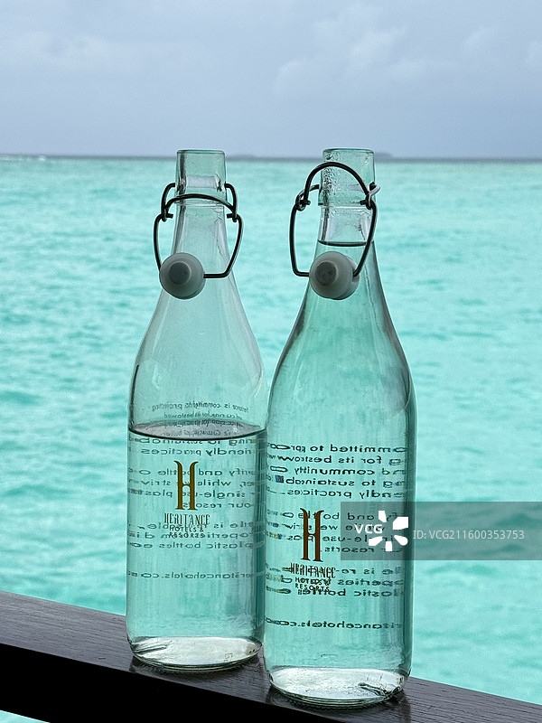 马尔代夫玻璃海图片素材