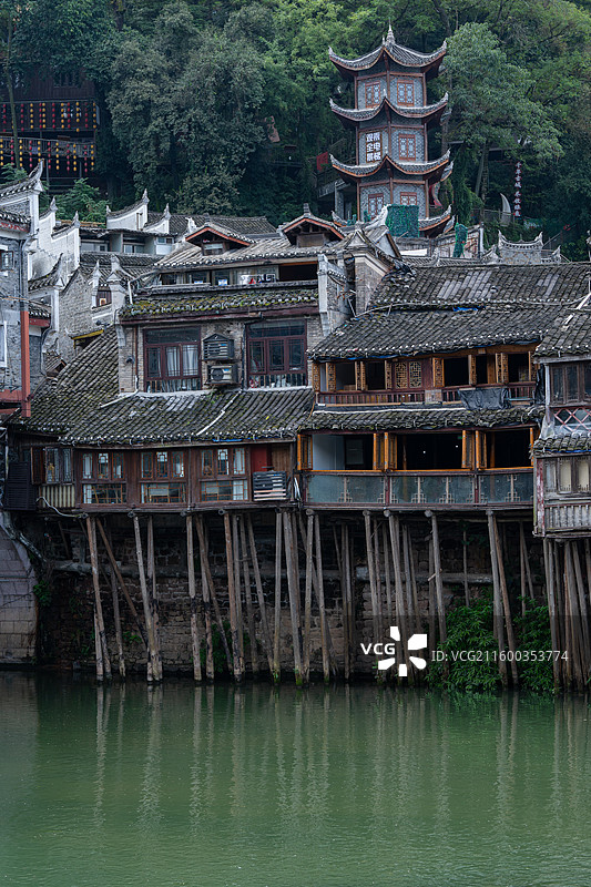 湖南，凤凰古城图片素材