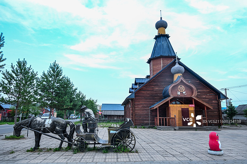 黑龙江省大兴安岭地区漠河市图片素材