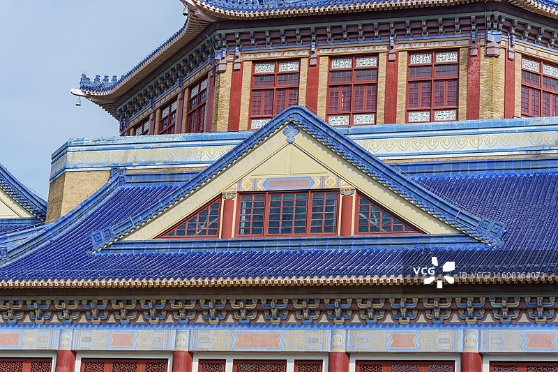 广州中山纪念堂全景图图片素材