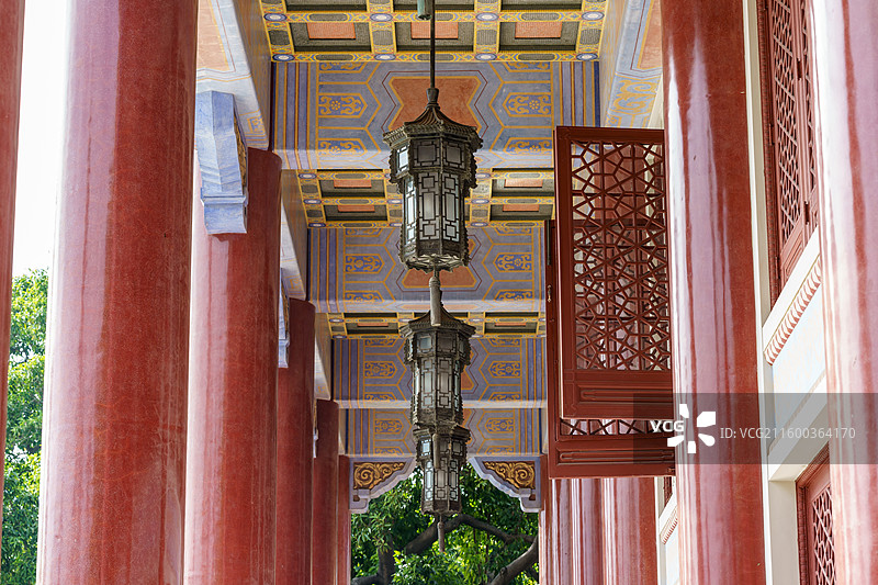 广州中山纪念堂全景图图片素材