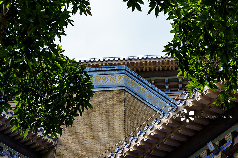 广州中山纪念堂全景图图片素材