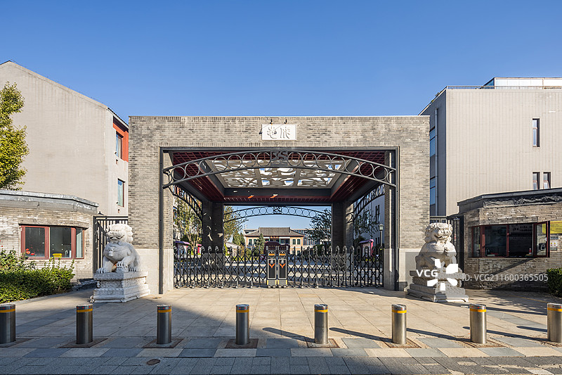 北京第三十五中学图片素材