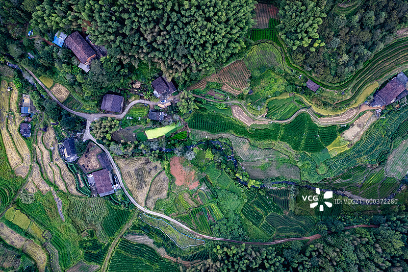 南平邵武山村图片素材