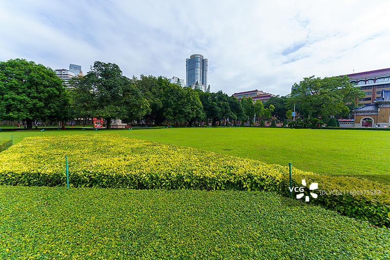 广州中山纪念堂全景图图片素材