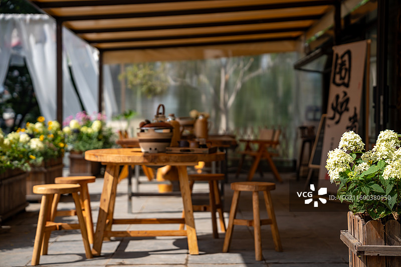 围炉煮茶图片素材