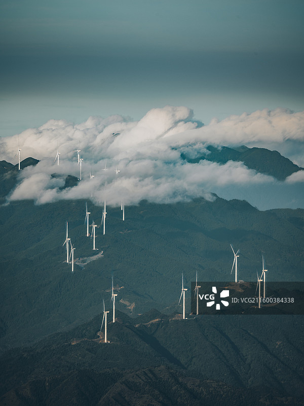 东岗岭风车山图片素材