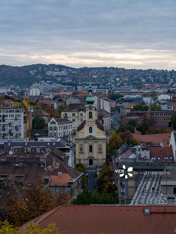 匈牙利布达佩斯城市风光图片素材