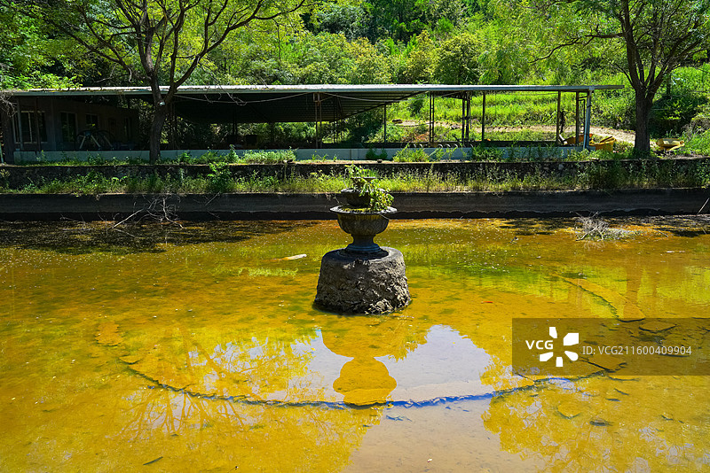 福建省三明市清流县长校镇，灵台山，定光大佛景区！图片素材