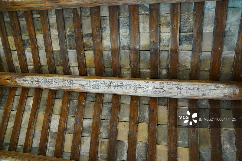 福建省三明市永安市贡川镇集凤村，会清桥图片素材