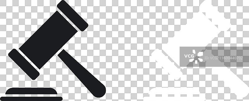 拍卖图标集（纯色风格）图片素材