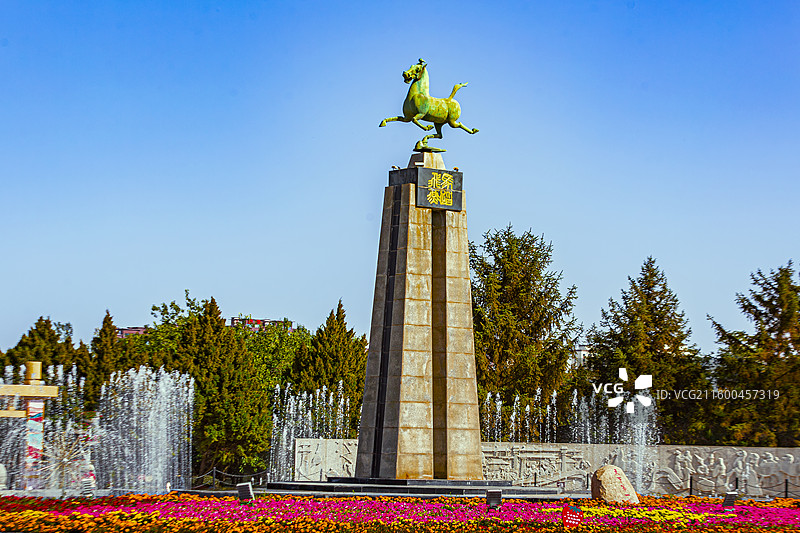 雷台公园马踏飞燕图片素材