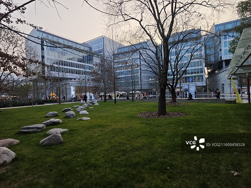 杭州天目里商业街区非标商业文创街区文艺街区图片素材