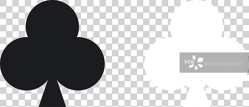 实心风格的俱乐部图标集图片素材