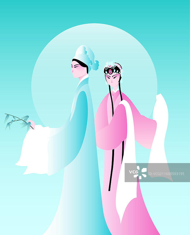 戏曲人物图片素材