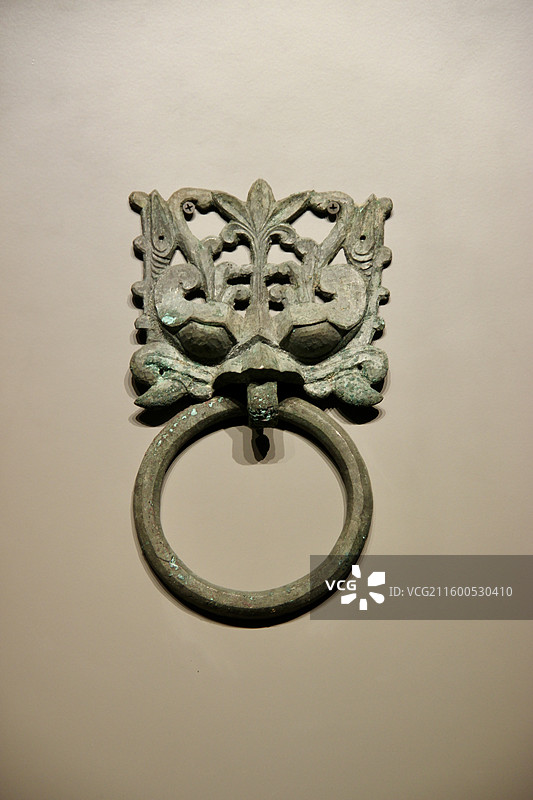 大同博物馆北魏辅首衔环图片素材