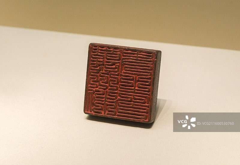 “韩州刺史之印”青铜印 金·大定二年 吉林九台县出土 中国国家博物馆“古代中国”基本陈列图片素材