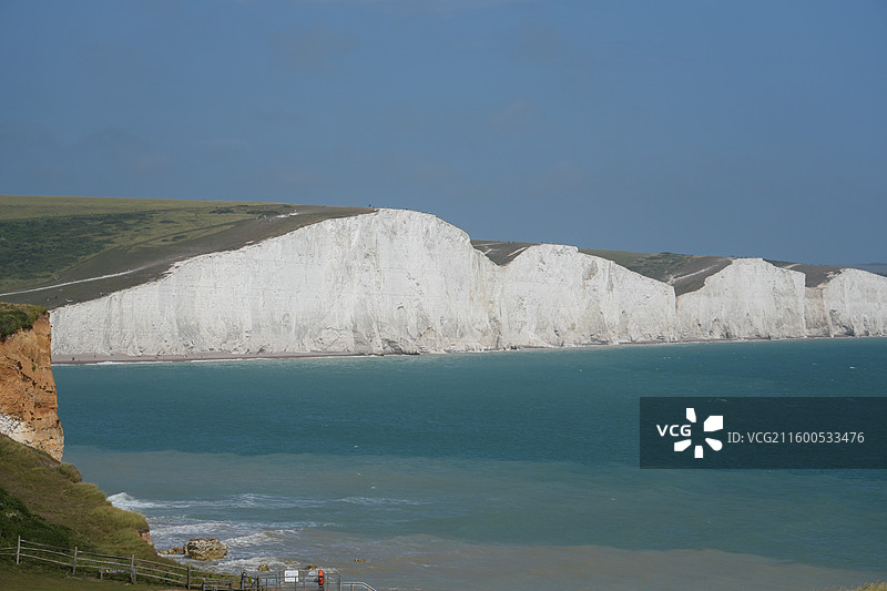 英国七姐妹白崖图片素材