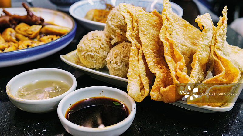 澳门文旅美食老字号六记粥面静物摄影和人文纪实图片素材