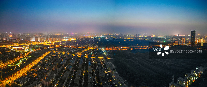 长春市 南关区 友谊公园 美术馆 航拍 地标图片素材