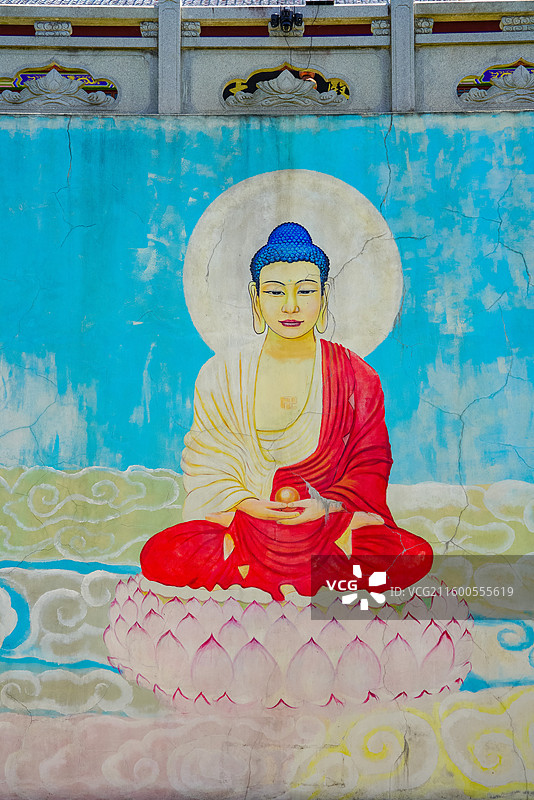 福建省三明市清流县长校镇，祖山禅院，寺庙图片素材