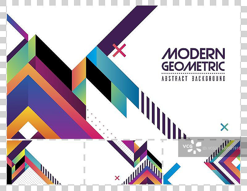 现代几何抽象背景 11图片素材