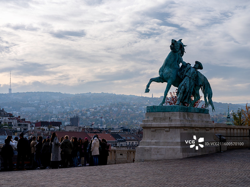 匈牙利布达佩斯城市雕塑图片素材