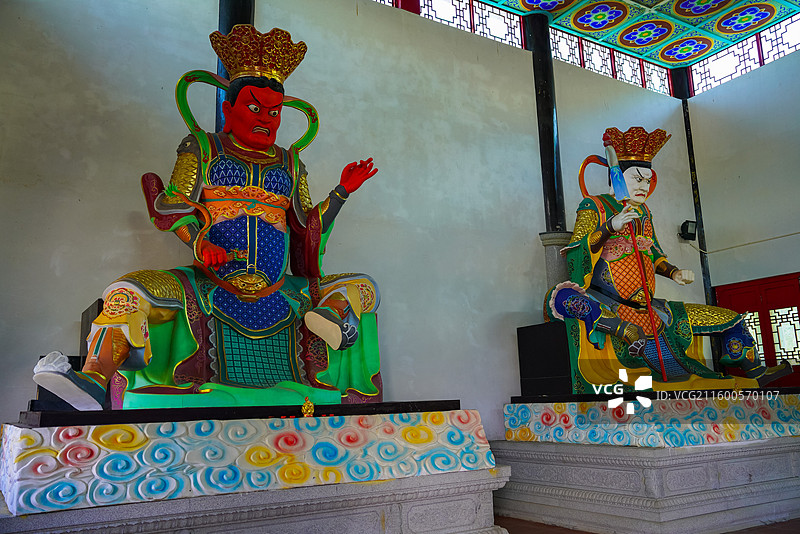 福建省三明市清流县长校镇，祖山禅院，寺庙图片素材