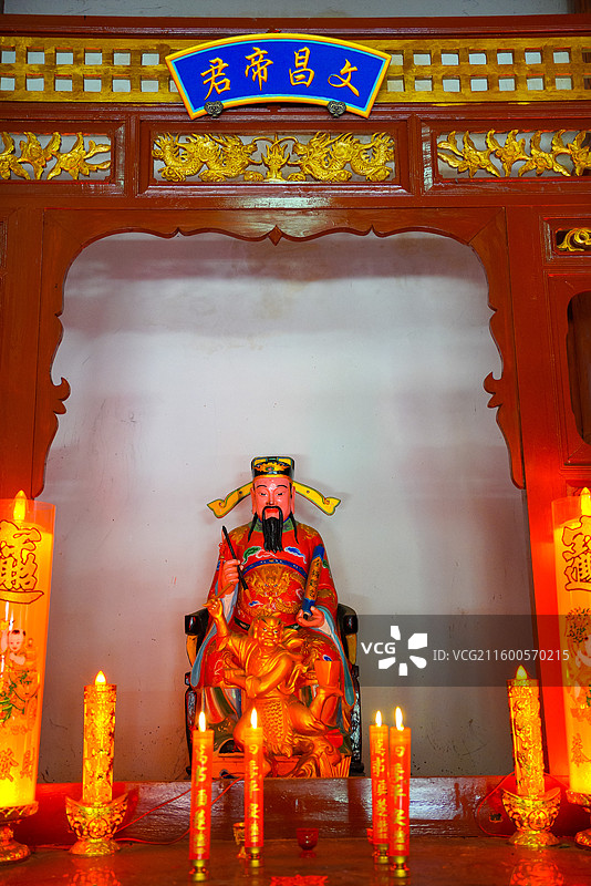 福建省龙岩市连平县，妈祖庙天后宫图片素材