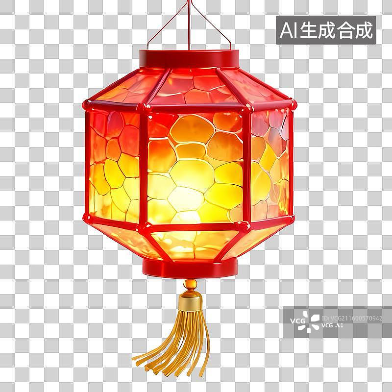 【AI数字艺术】元宵节年俗膨胀感萌系节日元素图片素材