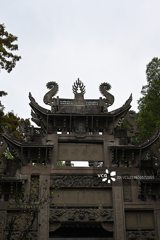湖州建筑风景图片素材