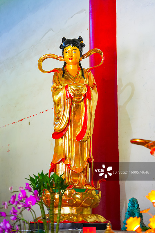 福建省三明市清流县长校镇，祖山禅院，寺庙图片素材