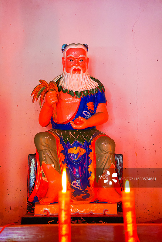 福建省龙岩市连平县，妈祖庙天后宫图片素材