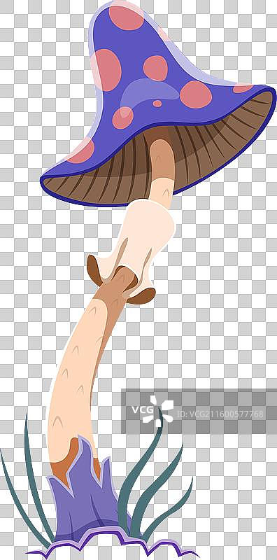 卡通万圣节魔法蘑菇图片素材