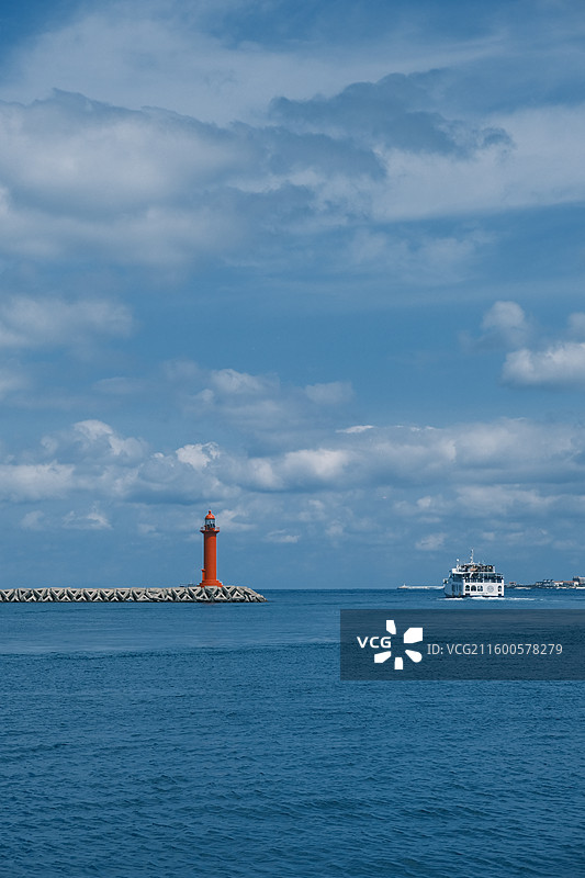 韩国 济州岛 牛岛图片素材