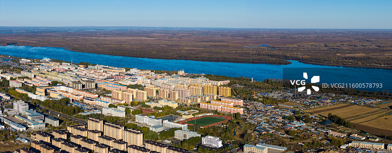 黑龙江伊春嘉荫县风光图片素材