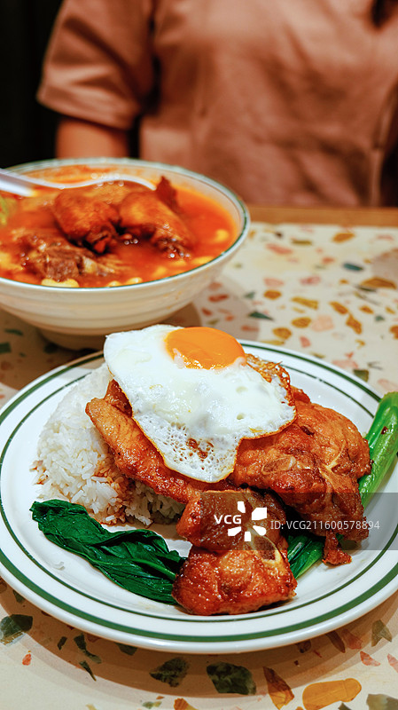 香港文旅经典美食老字号华嫂冰室美食静物及探店纪实图片素材
