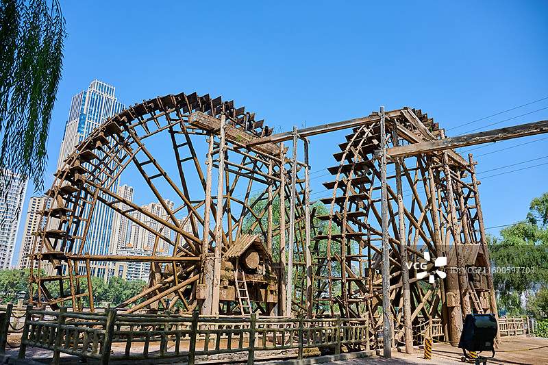 甘肃兰州水车博览园图片素材