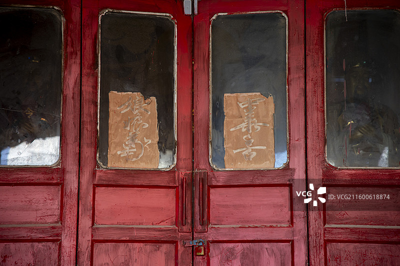 山西运城市盐湖区三官庙戏台图片素材