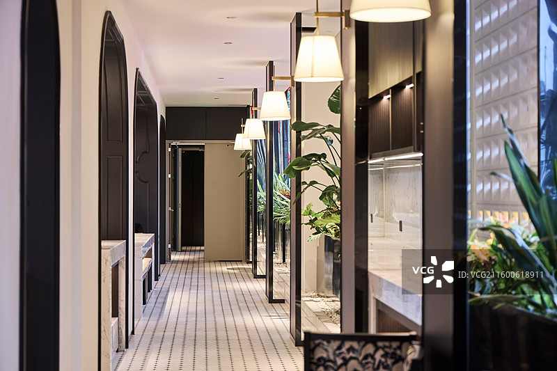酒店走廊图片素材