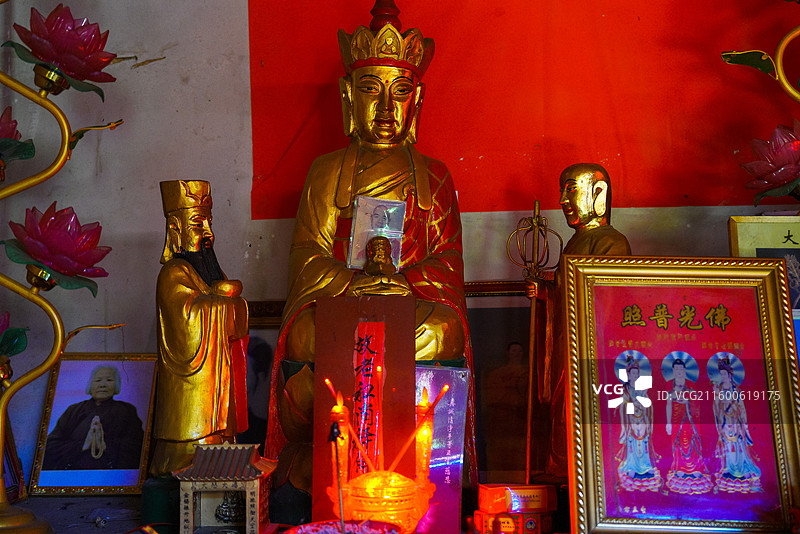 福建省龙岩市连平县，云龙寺图片素材
