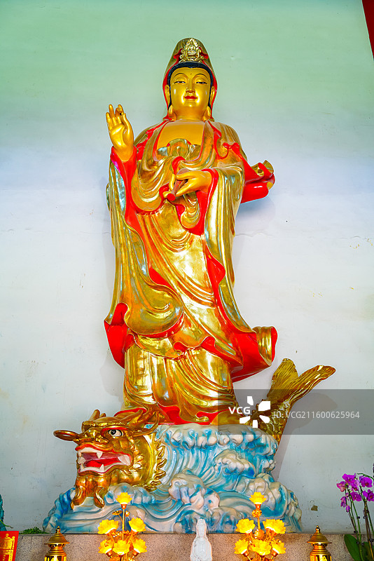 福建省三明市清流县长校镇，祖山禅院，寺庙图片素材