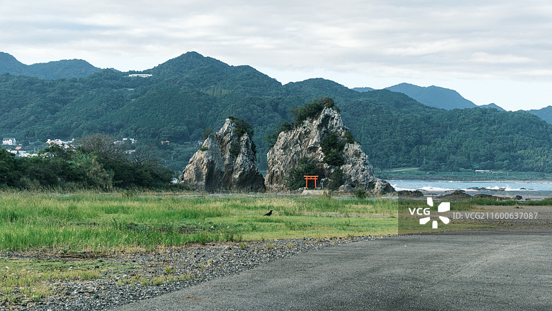 牟天岛鸟居图片素材