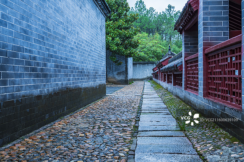河南桐柏县叶家大庄建筑景观图片素材