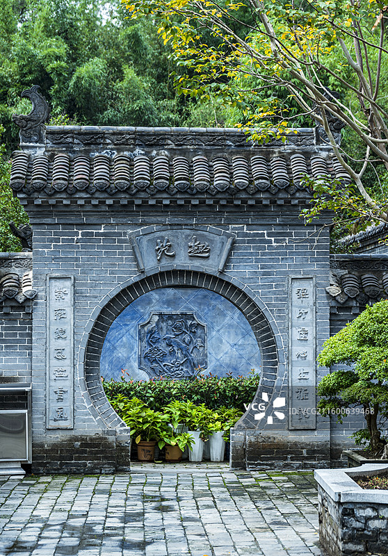 河南桐柏县叶家大庄建筑景观图片素材