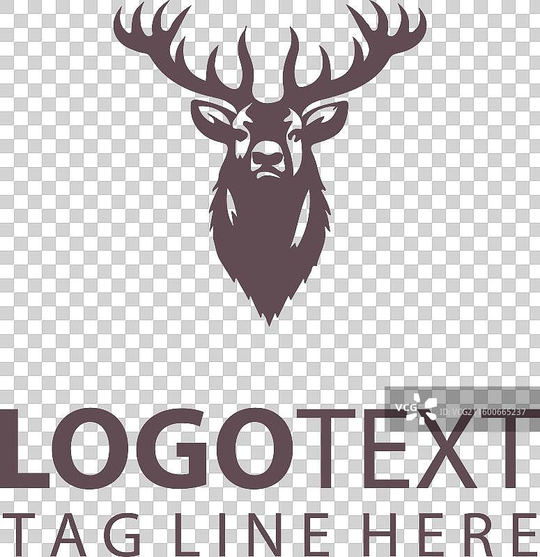 最佳麋鹿标志图片素材