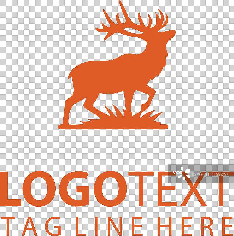 最佳麋鹿标志图片素材