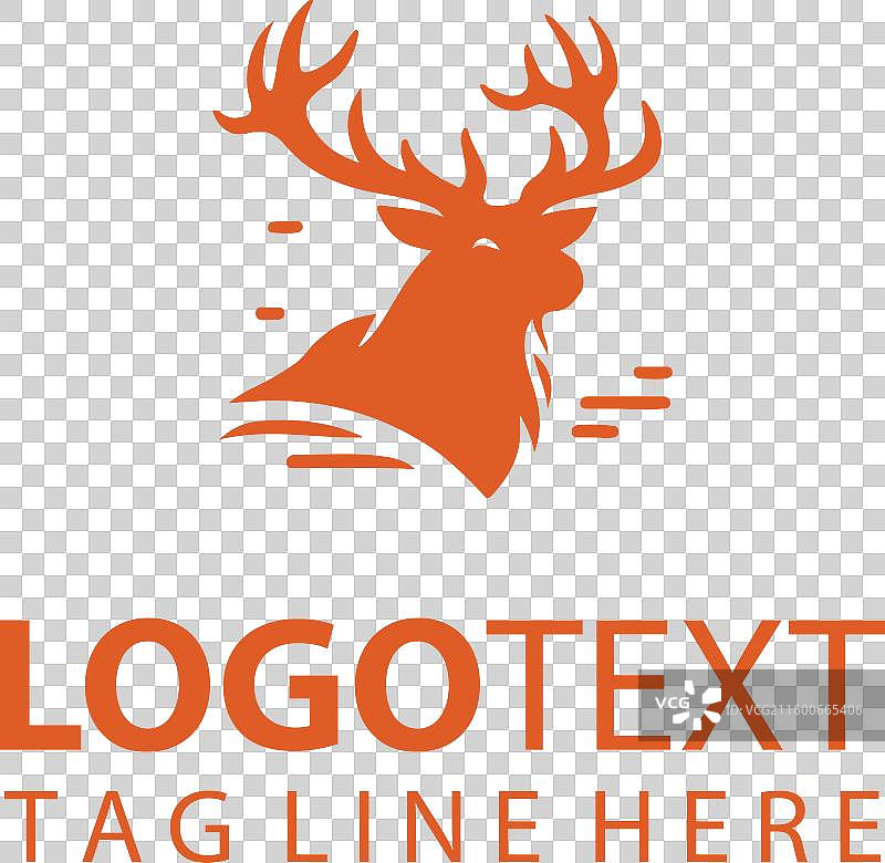 最佳麋鹿标志图片素材